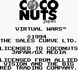 Virtual Wars (Japan) Title Screen